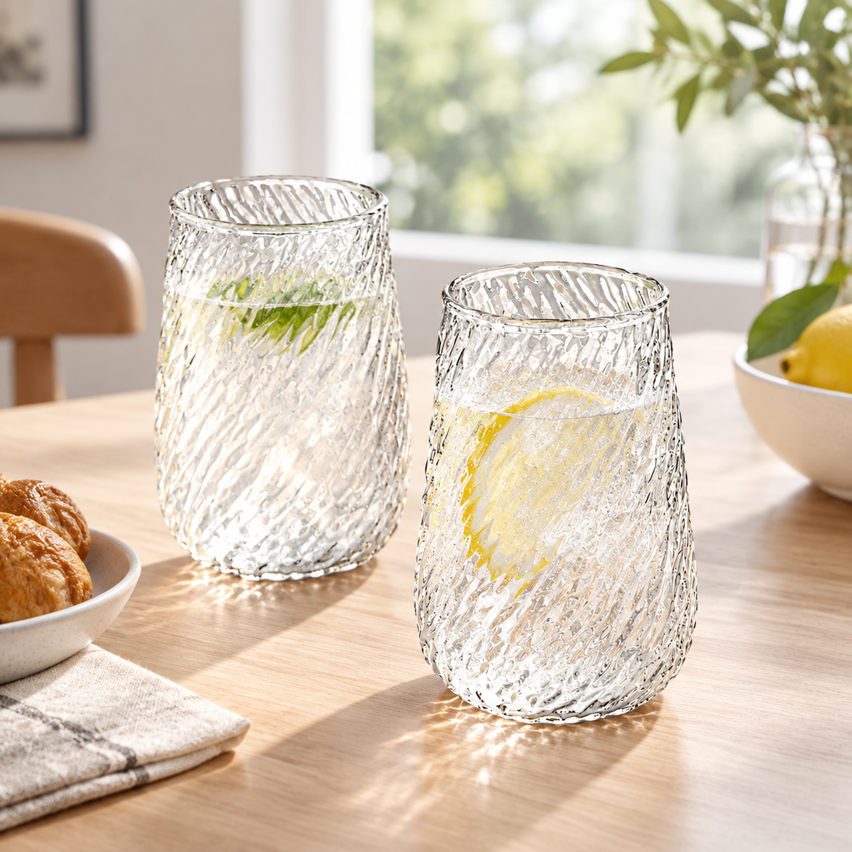 High Borosilicate Glass Cup - 380 ml