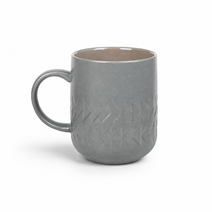 Ceramic Mug - Grey 350 ml