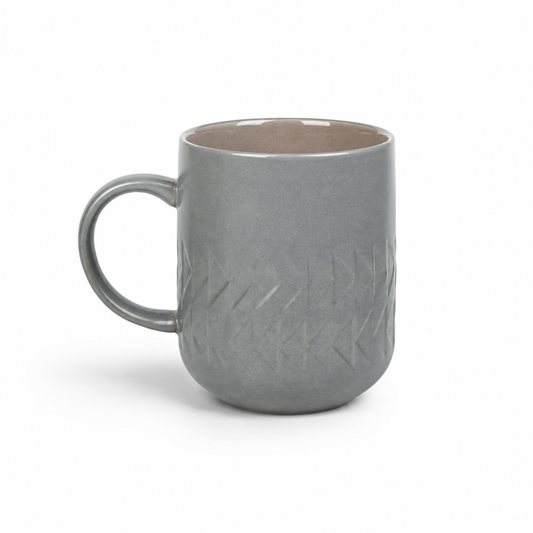Ceramic Mug - Grey 350 ml