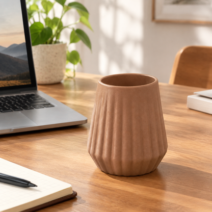 Silicone Mini Water Cup - Dark Brown 60 ml